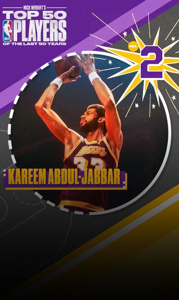 Top 50 NBA players from last 50 years: Kareem Abdul-Jabbar ranks No. 2